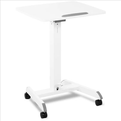Sto za laptop, nagibni- visina od 82,5 do 118,5 cm