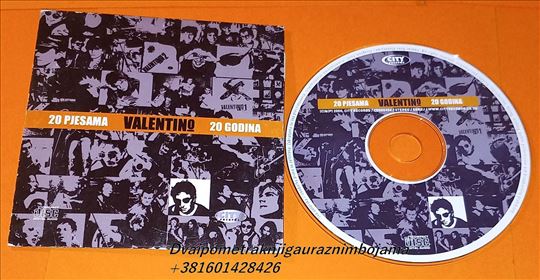 Valentino – 20 Pjesama - 20 Godina