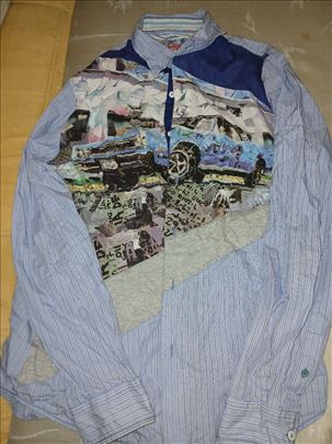 VINTAGE Desigual La Vida Es Chula Patchwork M