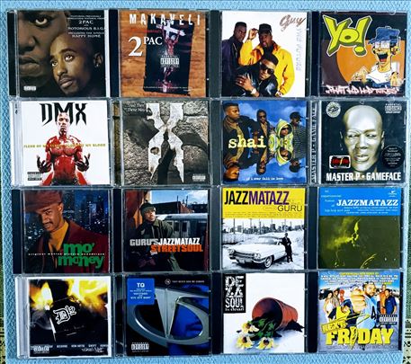 2Pac,Notorious B.I.G,D12,Guru,DMX,Master P-Cd