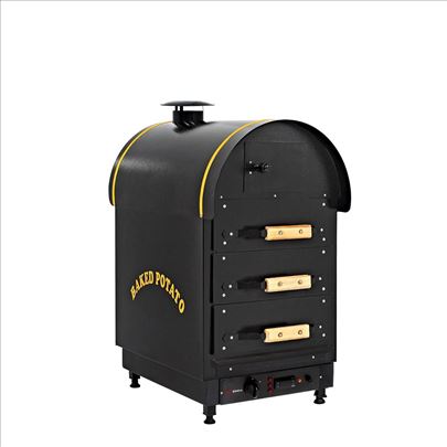 Elektro rerna za krompir, digitalna, 4.5kW, 3fioke