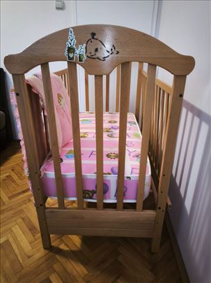 Krevetac od bukve+antibakterijski dušek