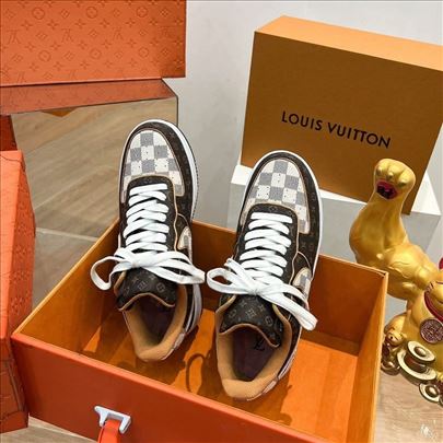 Louis Vuitton Nike air force 1 monogram brown