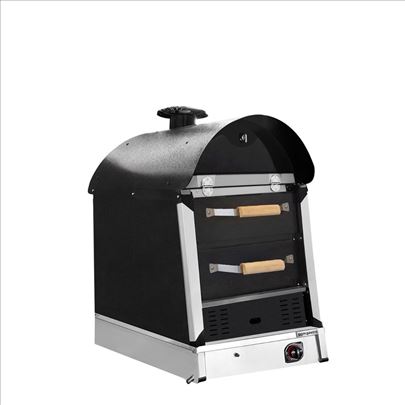 Plinska rerna za krompir, rucno uprav, 2fioke