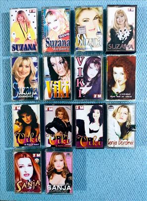 Suzana Jovanović/Viki/Sanja Đorđević-14 albuma