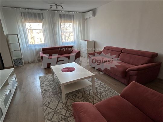 Svetao trosoban namešten stan 89m² — Novo Naselje