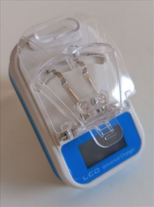 Univerzalni LCD punjac za Canon, Nikon, Samsung...