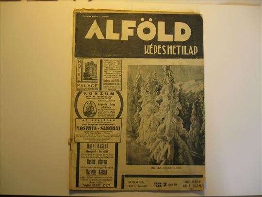 Alfold, kepes hetilap -br. 4 iz 1937 g.