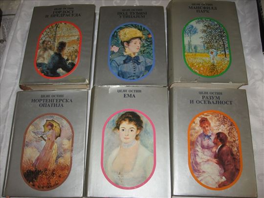 Džejn Ostin komplet 1-6