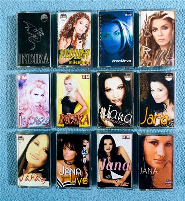 Indira Radić/Jana-12 slbuma-kaseta