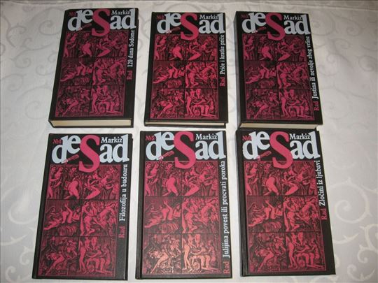 Markiz de Sad komplet 1-6