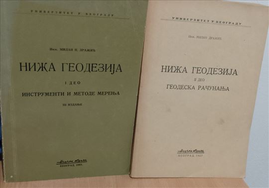 NIZA GEODEZIJA 1-2 - INZ MILAN DRAZIC