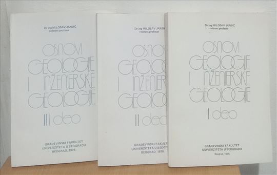 OSNOVI GEOLOGIJE I INZENJERSKE GEOLOGIJE 1-3