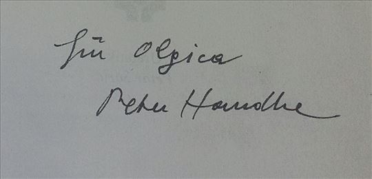 Peter Handke potpis/autogram