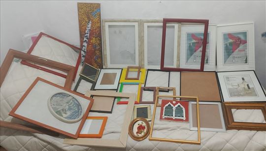 Ramovi za slike lot 25 kom