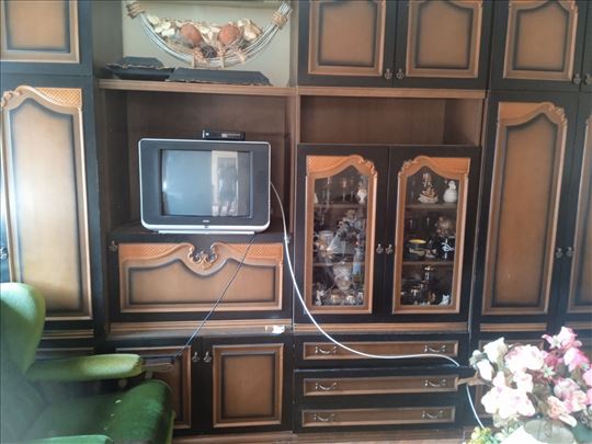 SIMPO regal sa trosedom i dve fotelje