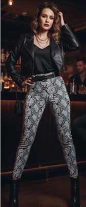 Snake print helanke  – Stil i udobnost u jednom! 