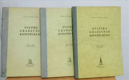 STATIKA GRADJEVINSKIH KONSTRUKCIJA 1-3 - BRANKO SI