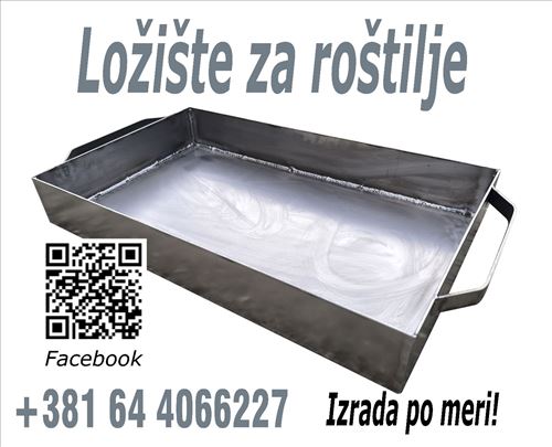 Tepsija za roštilje po meri roštilj inox 60x40x15