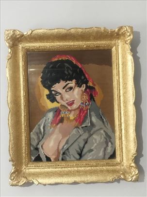 Vilerov goblen Ciganka 