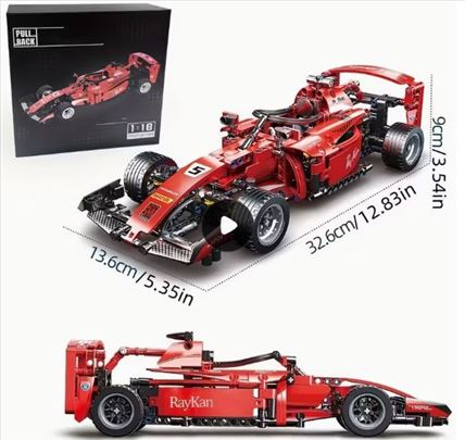 Imitacija Lego kockica - Crvena formula