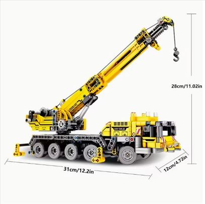 Imitacija Lego kockica - Kamion sa dizalicom