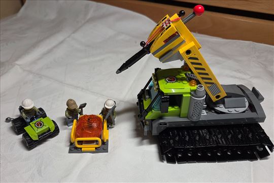 LEGO City kocke Vulkani Istraživački guseničar