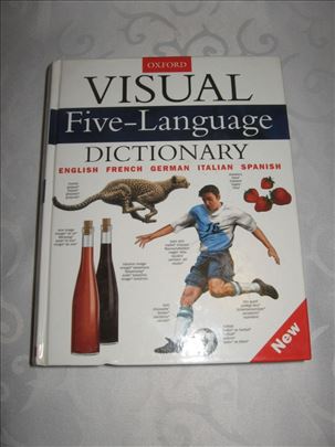 Oxford visual  five language dictionary