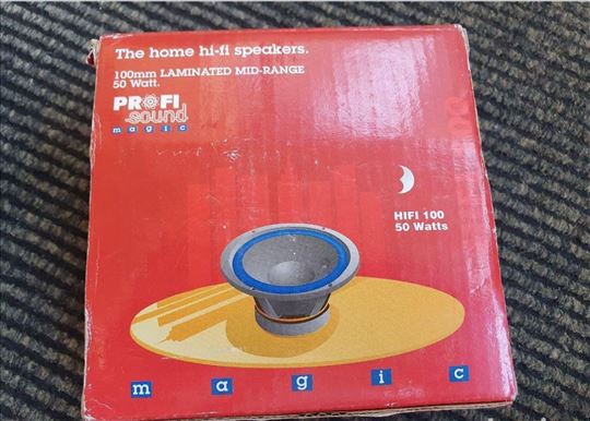 Profi Saund hifi 100 100mm MID Range 50 watts 8ohm