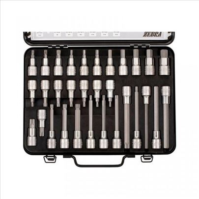 Set Zebra nasadnih kljuceva 31 komad Wurth