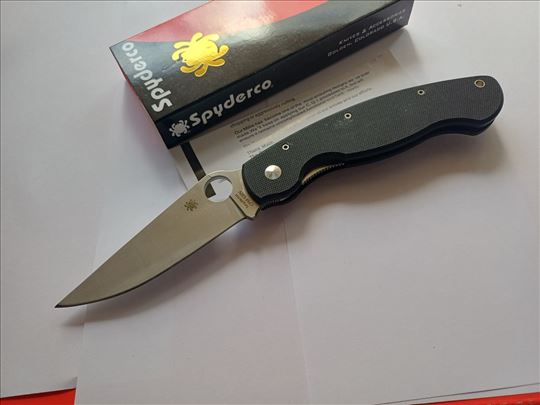 Spyderco military crni kvalitetan noz na preklop 2
