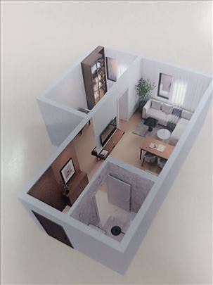 Stanovi u izgradnji - zgrada sa Welnes centrom