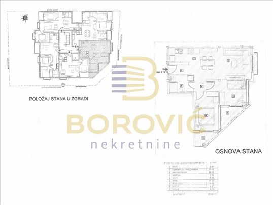 Cerak, 59.56m2, novo