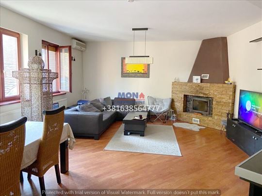 Donji grad,161m2,salonac,duplex,renoviran,namešten