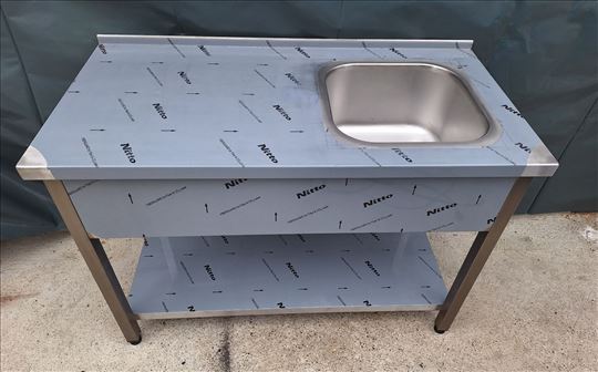 Inox sudopera 120x60