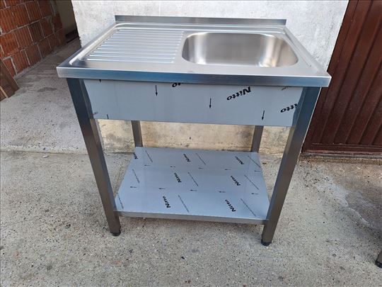 Jednodelna inox sudopera 80x60