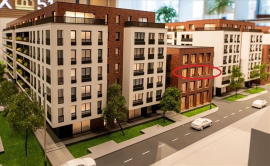 Luksuzan 5.0-soban, namešten sa 2 parking mesta