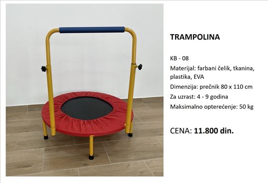 Trampolina - do 6 god. - Dečje sprave za vežbanje