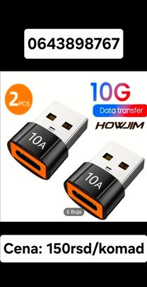 Adapter usb muski - tip C zenski