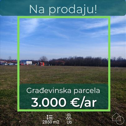 Građevinska parcela 28.5 ar