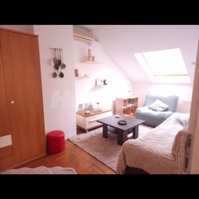 Izdajem  dvosoban,namesten,odmah useljiv stan