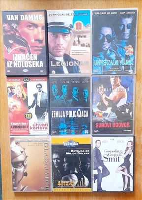 Lot Stranih DVD Filmova - 27 Komada - DVD