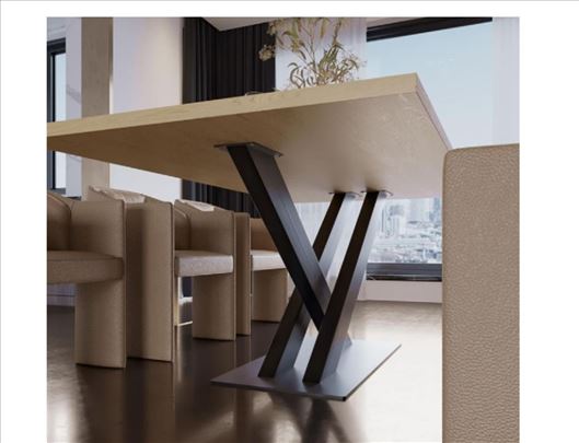 M 28 - Lux postolja za sto– metal + lim