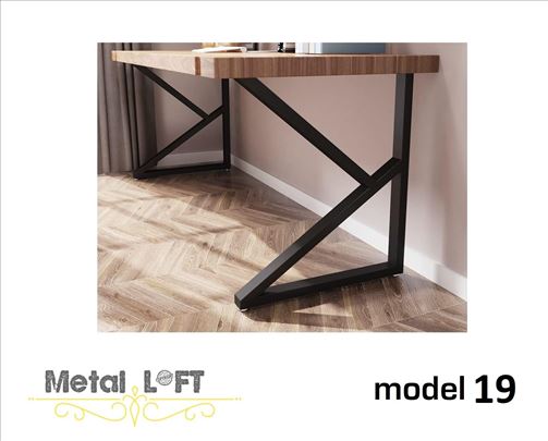 Model 1. Metalna postolja i nogari