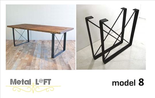 Nogari – postolje za trpezarijski i klub sto - M7