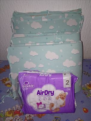 Ogradica za krevetac i pelene broj 2 