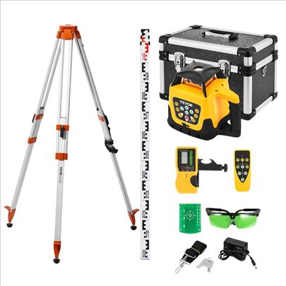 Rotacioni Laserski Nivelator Domet 500m 360°