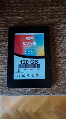 Silicon Power S55 SSD 120gb 0 sati rada