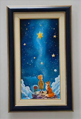 Ulje na platnu - U svetu malog princa