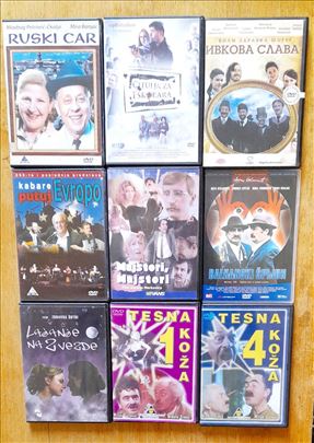 Lot Domaćih DVD Filmova - 27 Komada - DVD